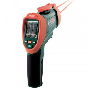 Máy đo nhiệt độ bằng hồng ngoại EXTECH VIR50 (0-2200 độ C, có gắn camera, que đo kiểu K)