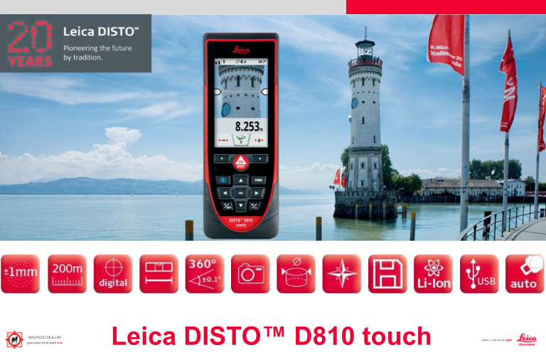 Máy đo khoảng cách Leica Disto D810