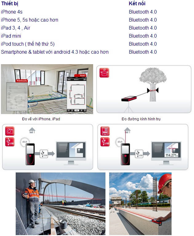 Máy đo khoảng cách Leica Disto D810 ảnh 8