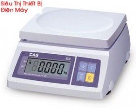 Cân điện tử CAS SW-1C(D) 2 màn hình, đếm sản phẩm (2kg/0.5g, 5kg/1g, 10kg/2g, 20kg/5g), Cân điện tử