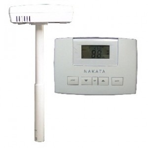 Bộ điều khiển nhiệt độ và độ ẩm Nakata NC-3590-THD dùng đầu đo ngoài, Nhiệt độ 5~35°C, Độ ẩm 10~90%