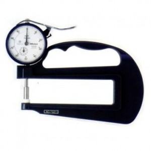 Đồng hồ đo độ dày vật liệu Mitutoyo Nhật Bản 7321, 0-10mm/0.01