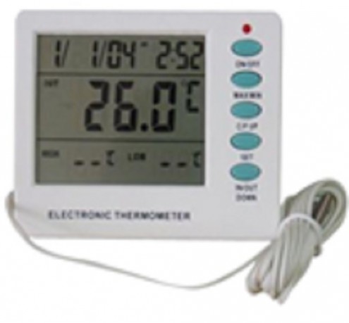 Đồng hồ đo nhiệt độ TigerDirect/M&MPro HMAMT-108 -40~70°C, đo trong và ngoài phòng