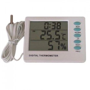 Đồng hồ đo nhiệt độ và độ ẩm TigerDirect HMAMT109 -50~70°C, 20~99% RH, đo trong và ngoài phòng, Đồng hồ đo nhiệt độ và độ ẩm
