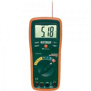 Đồng hồ vạn năng Extech EX450 có đo nhiệt độ hồng ngoại 270 độ C, Đồng hồ vạn năng