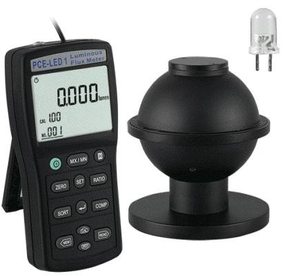 Máy đo cường độ ánh sáng đèn led PCE-LED 1, Máy đo cường độ ánh sáng đèn led PCE