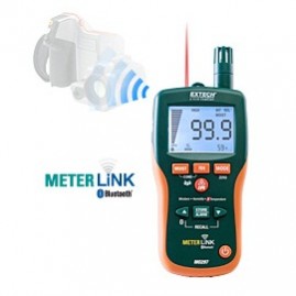 Máy đo độ ẩm và nhiệt ẩm kế IR EXTECH MO297 90%, -30~100°C, có Bluetooth MeterLink™, Máy đo độ ẩm và nhiệt ẩm kế