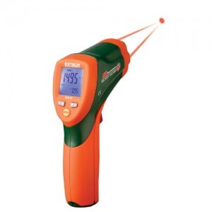 Máy đo nhiệt độ bằng hồng ngoại EXTECH 42512 -50~+1000°C, 2 tia laser, Máy đo nhiệt độ bằng hồng ngoại