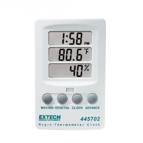 Máy đo nhiệt độ độ ẩm môi trường Extech 445702 -10 đến 60 độ C, 10% đến 85%