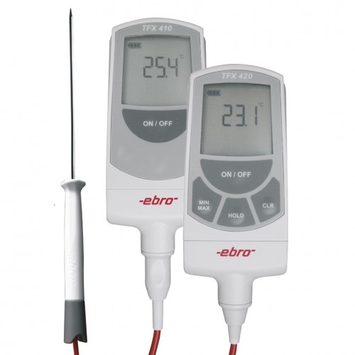 Máy đo nhiệt độ EBRO TFX 410 -50 - 300°C, đo tiếp xúc