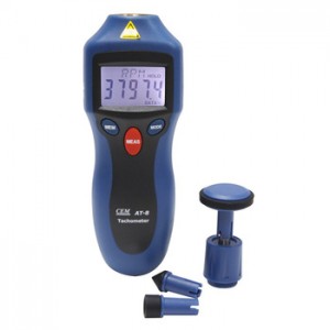 Máy đo tốc độ vòng quay CEM AT-8 2-99.999RPM