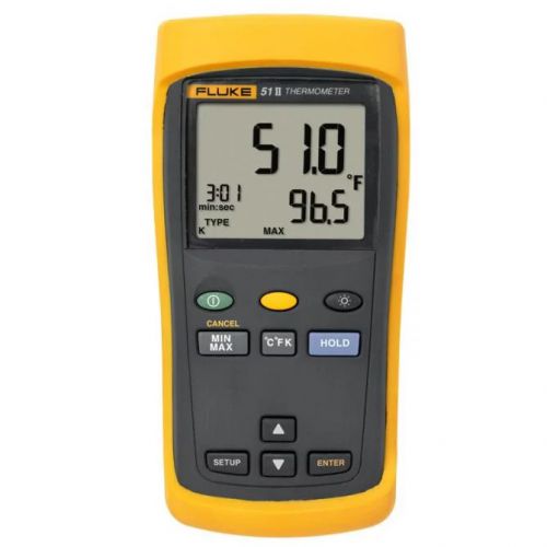 Thiết bị đo nhiệt độ Fluke 51-2 (Type J, K, T, E,N, R)